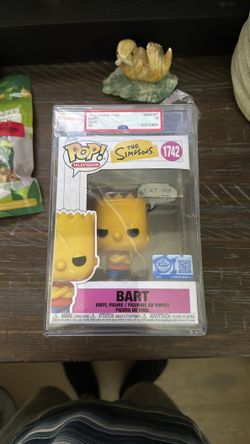 Funko pop bart PSA 10