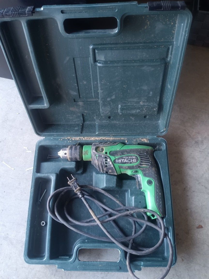 Hitachi Corded Hammer Drill $75 W/Case