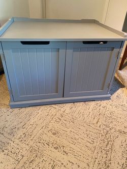 Wood Litter Box Enclosure