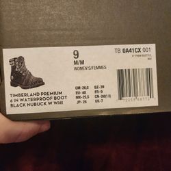 Womens Ss 9 Timberlands