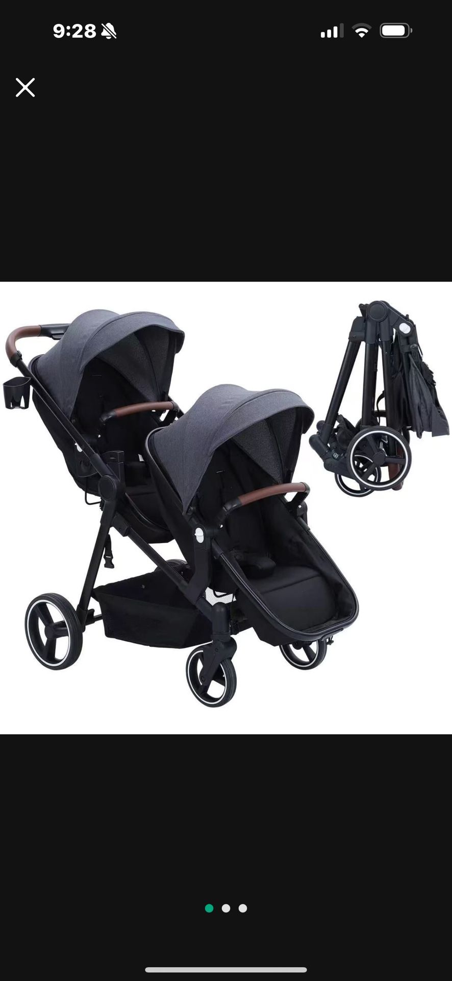 ❤️🔥ON SALE🔥 Double Stroller $90