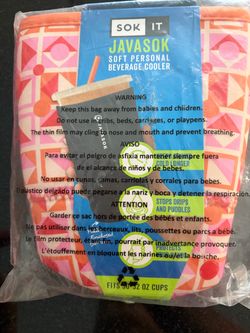 Sok It JavaSok Soft Personal Beverage Cooler