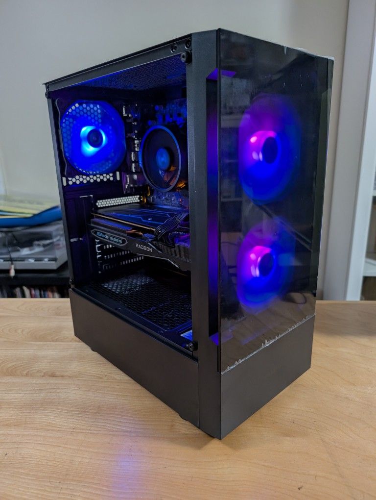 AMD Ryzen 5 RGB Gaming PC RX 6750 XT Windows 11 Pro 