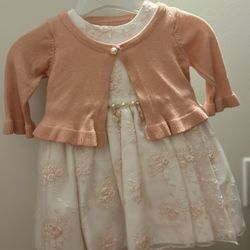 Pink / Peach Infant Dress