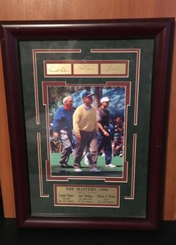 Masters Golf Legends Portrait