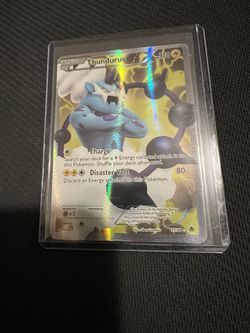 Pokemon Cards Emerging Powers Thundurus Full Art