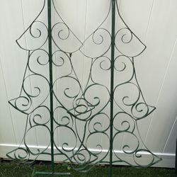 Vintage Three Christmas Tree Outdoor Lawn Decoration  Staten Island / Brooklyn 