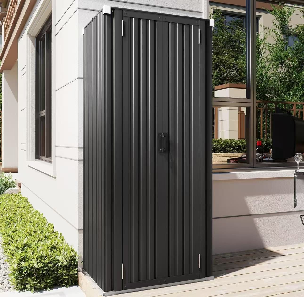 2X4 Outdoor Storage Cabinet