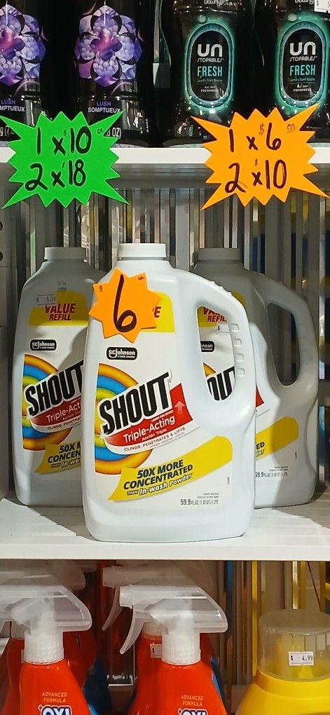 Shout Laundry Liquid