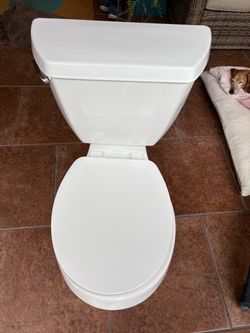 Koehler round bowl white toilet