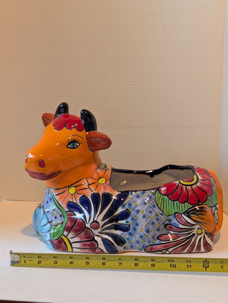 Talavera Cow Pot ๐ฎ๐