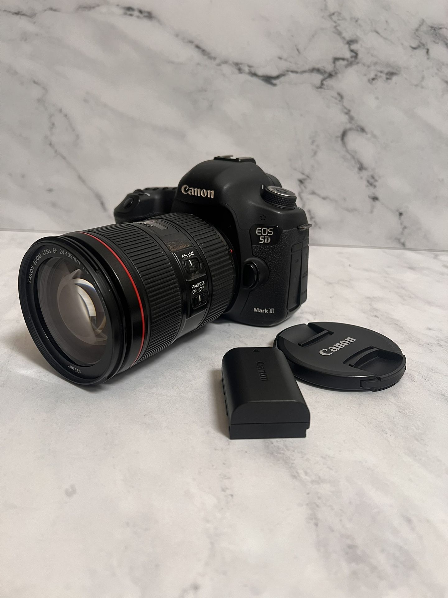 Canon 5D Mark lll With 24-105mm F4 Lens