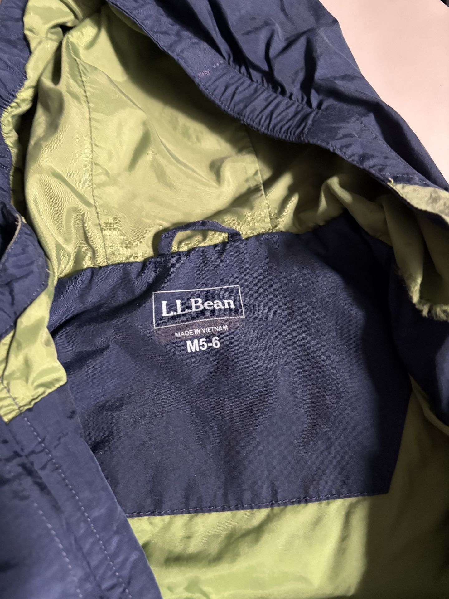 LL Bean boys jacket size 5-6