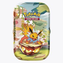 Pokémon Prismatic Evolutions Mini Tin Jolteon