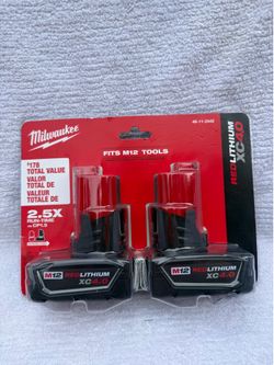 M12 is 4.0 extended capacity 2 pack