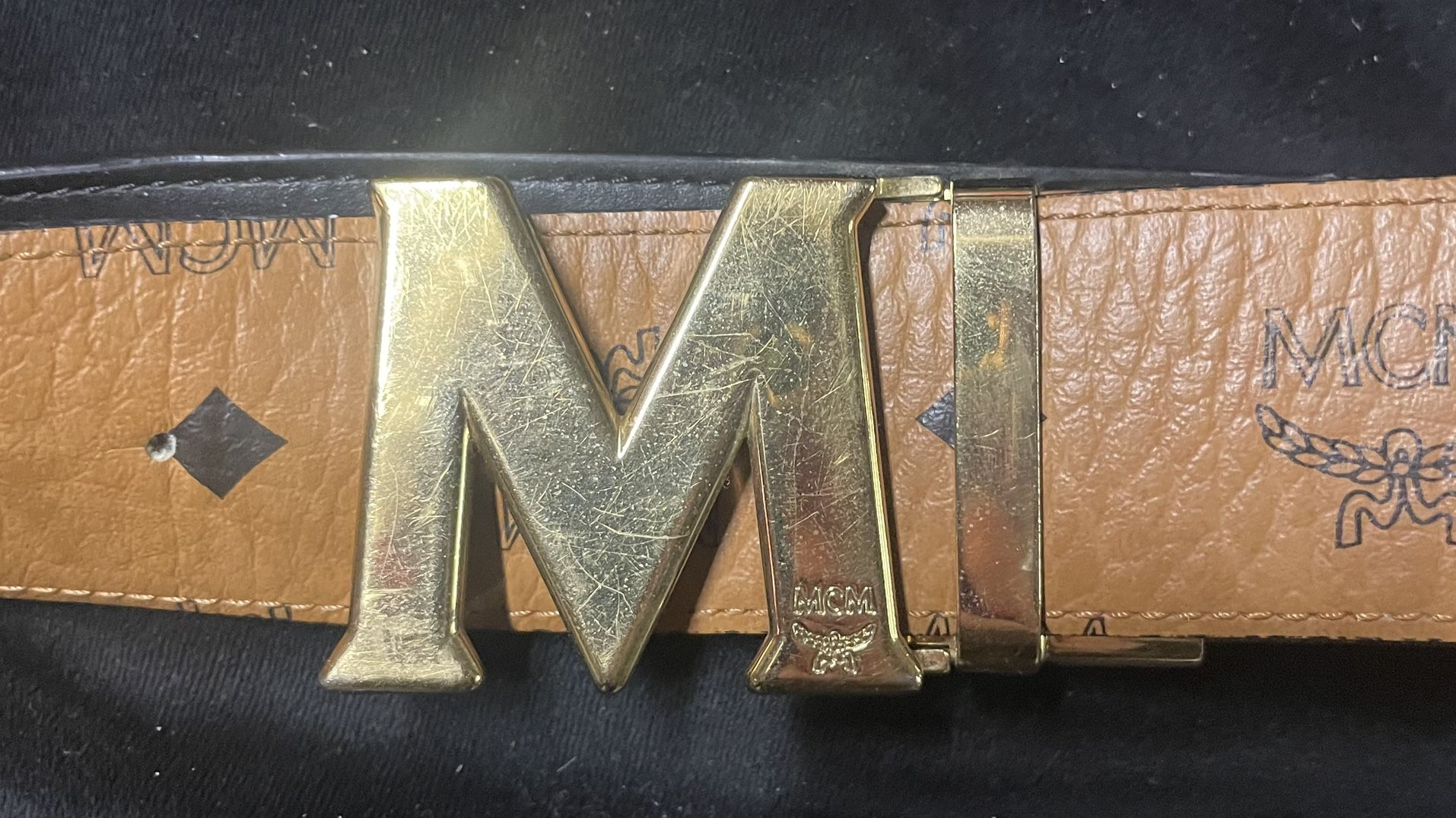 MCM Leather Belt