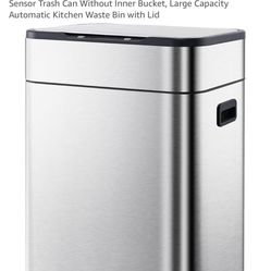 13 Gallons trash bin with motion sensor 