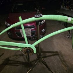 🚲🔥🚲Bicycle Lowrider Frame Metallic/green🚲🔥🚲