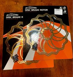 Discounted new bike disc brake rotors 203mm high end