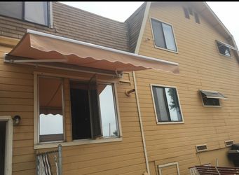 8x7 manual awning