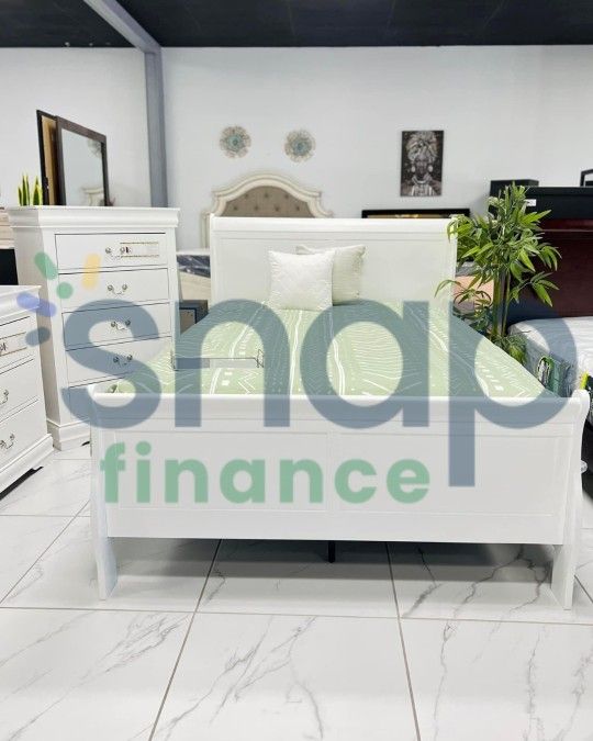 No Down Payment !! Queen & King Size Wooden Bedroom Set-Bed Frame, Free Delivery