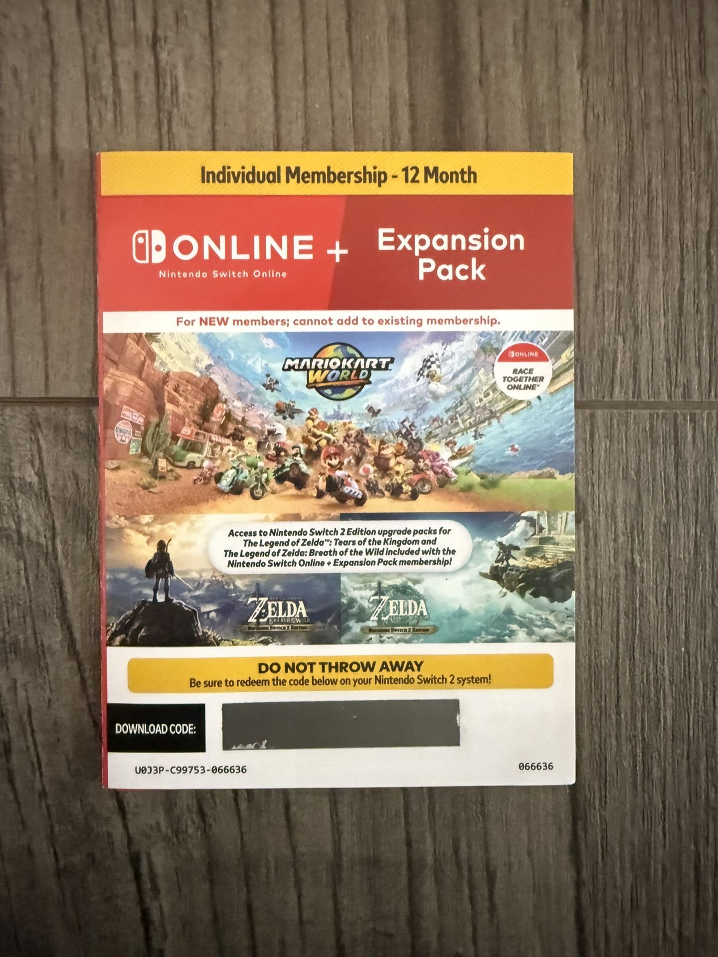 Nintendo Switch Online + Expansion Pack 1 Year