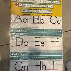 Large Alphabet Border 