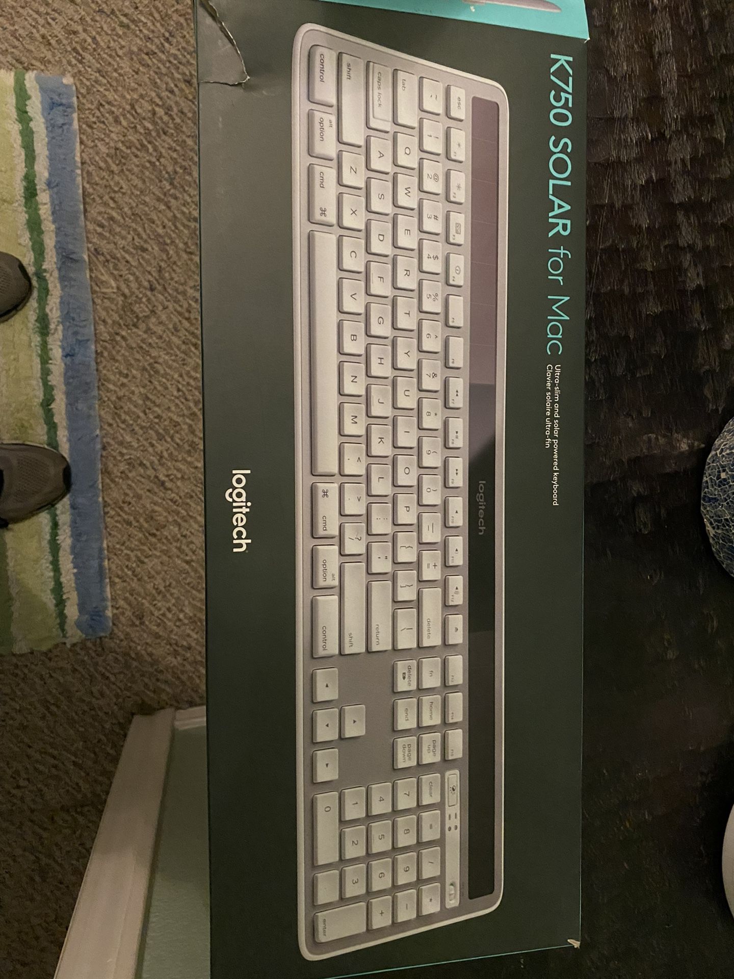 Wireless Solar Keyboard For Mac