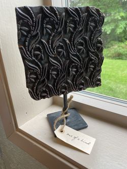 Printing Block On Stand