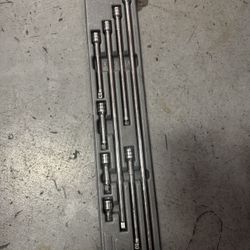 snap on 8 piece 3/8 drive extension set