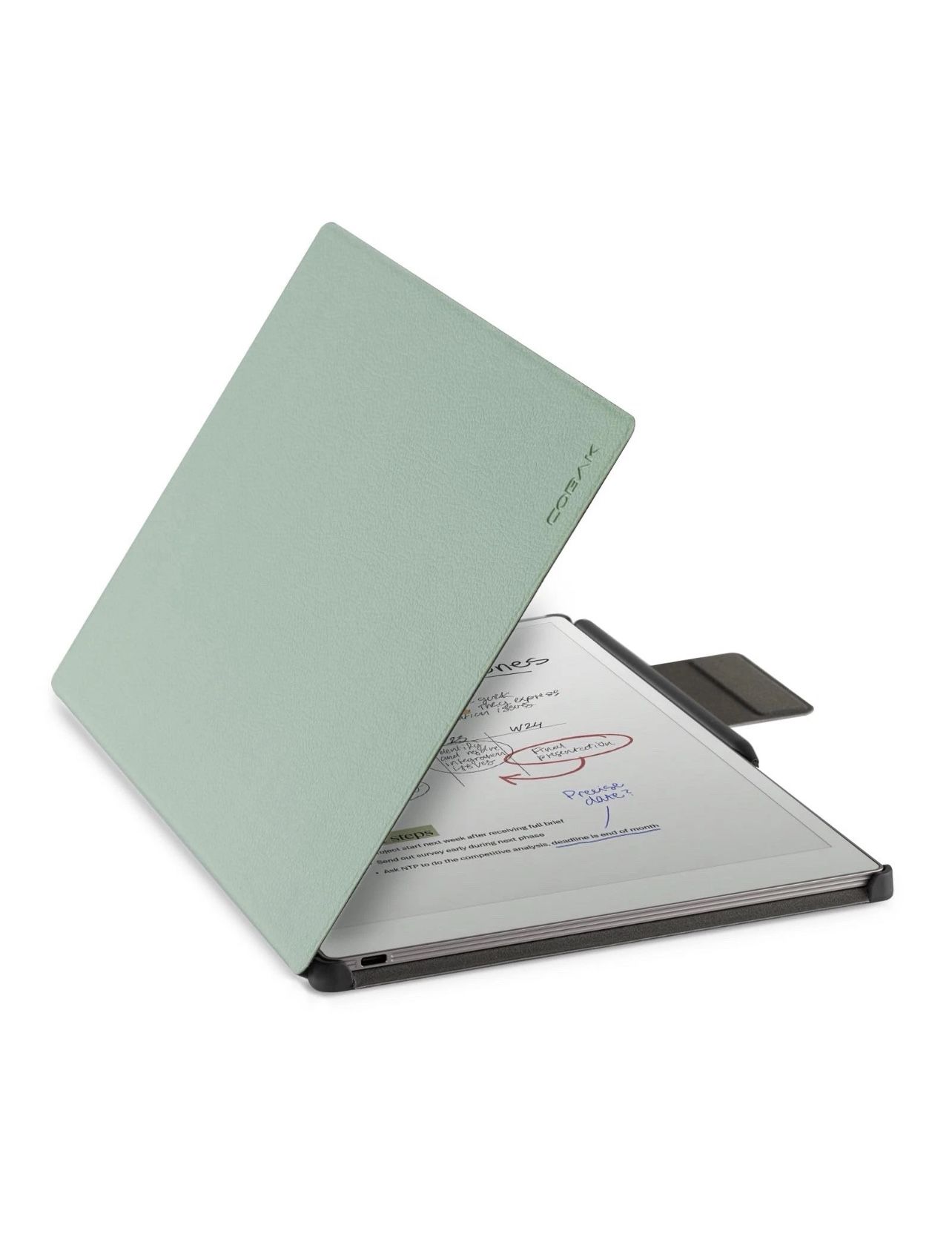 CoBak Magnetic Case for 11.8” Remarkable Paper Pro 2024 Folio w/ Pen Strap