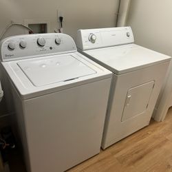 Washer and Dryer