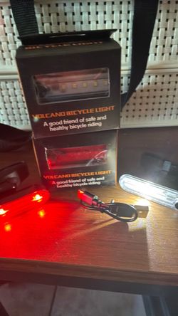 Bicycle lights rechargeable