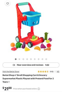 Toddler Shopping Cart/Basket