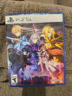Ps5 Sword art online  last recollection sealed