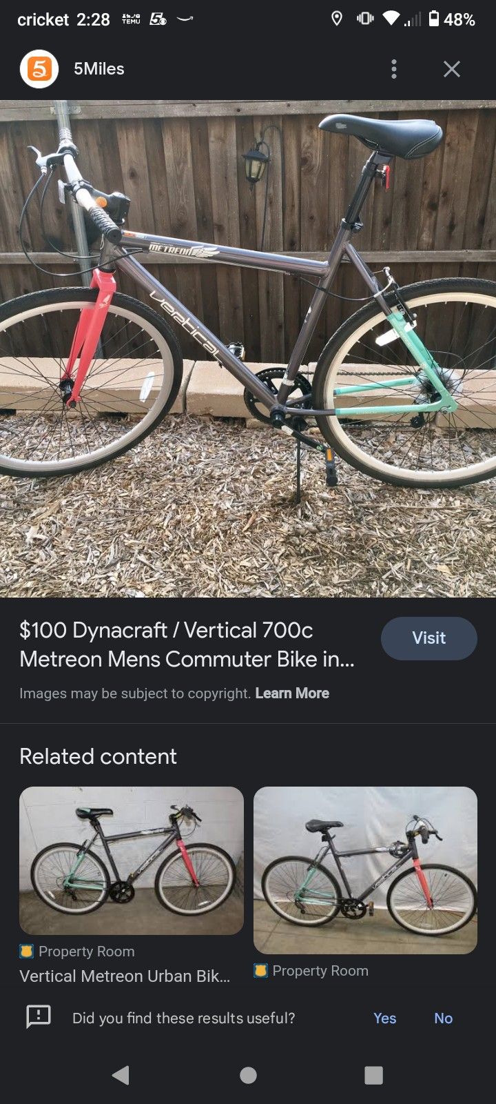 Vertical store metreon bike