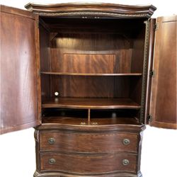 Wooden TV Armoire / Dresser
