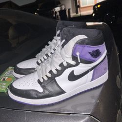 Air Jordan 1 Retro High OG GS Court Purple