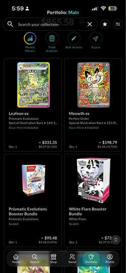 Pokemon Booster bundles and raw cards