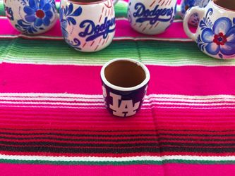 LA Dodgers Ceramic Shot Cup