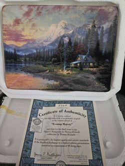Bradford Exchange Peter Ellenshaw 'In Their Glory' Collector Plate