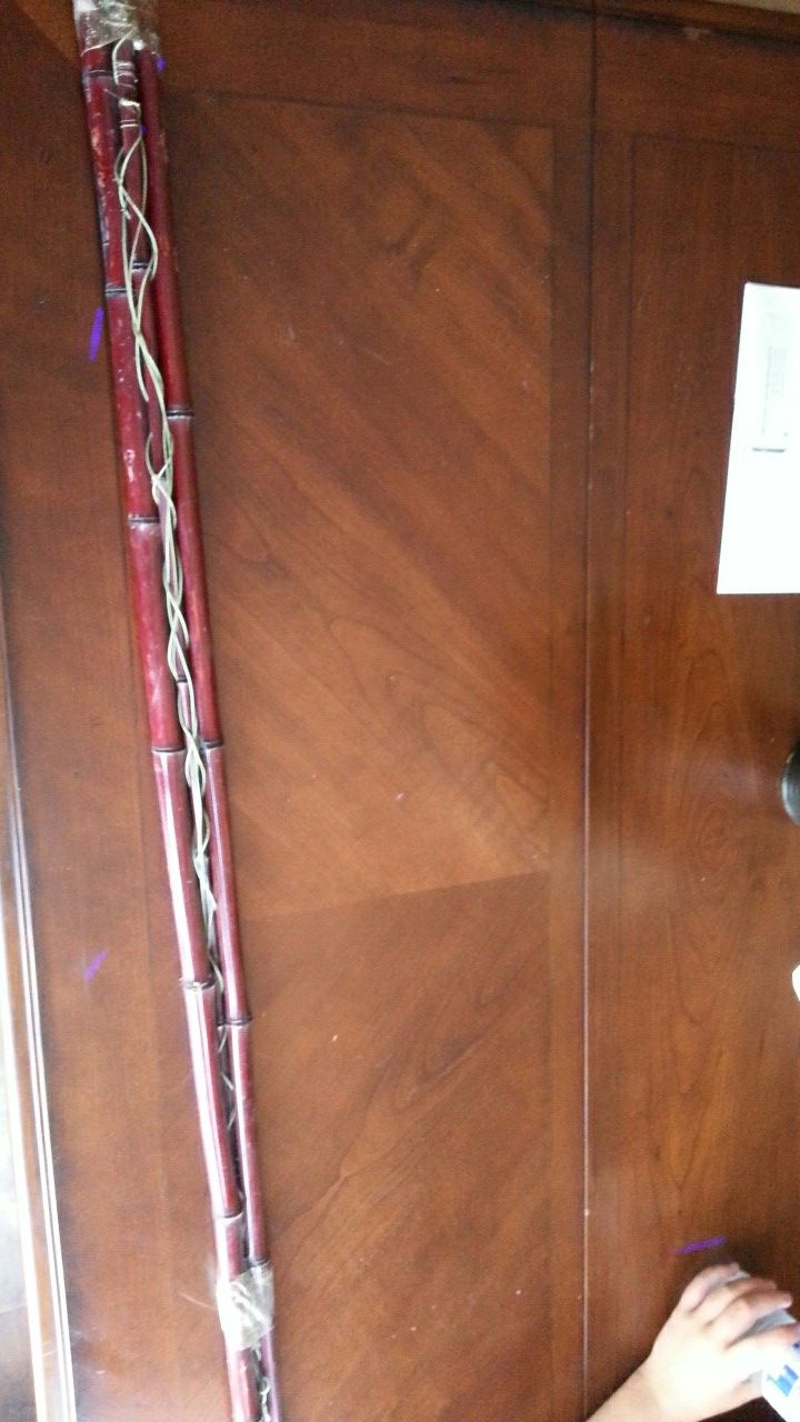3 piece bamboo fishing pole