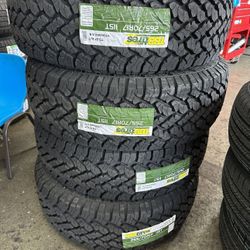 New Tire 265/70R17 TBB TS-37 A/T 115T Set Of 4 Tires Free Mount Balance installed Finance Available