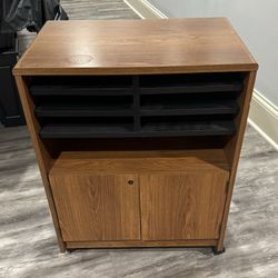 Used Solid Wood Office Cabinet