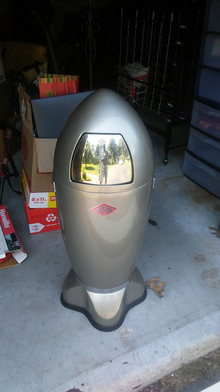 Wesco Spaceboy Trashcan