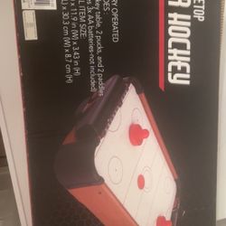 Kids Tabletop Air Hockey Game 