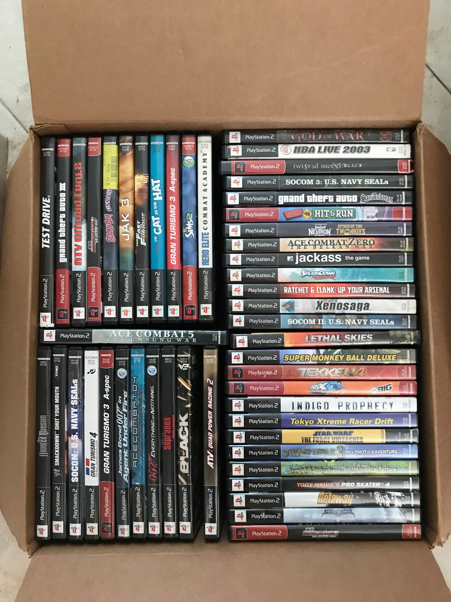 Lots of PlayStation 2 games!!! All for a great price (PLEASE READ!)