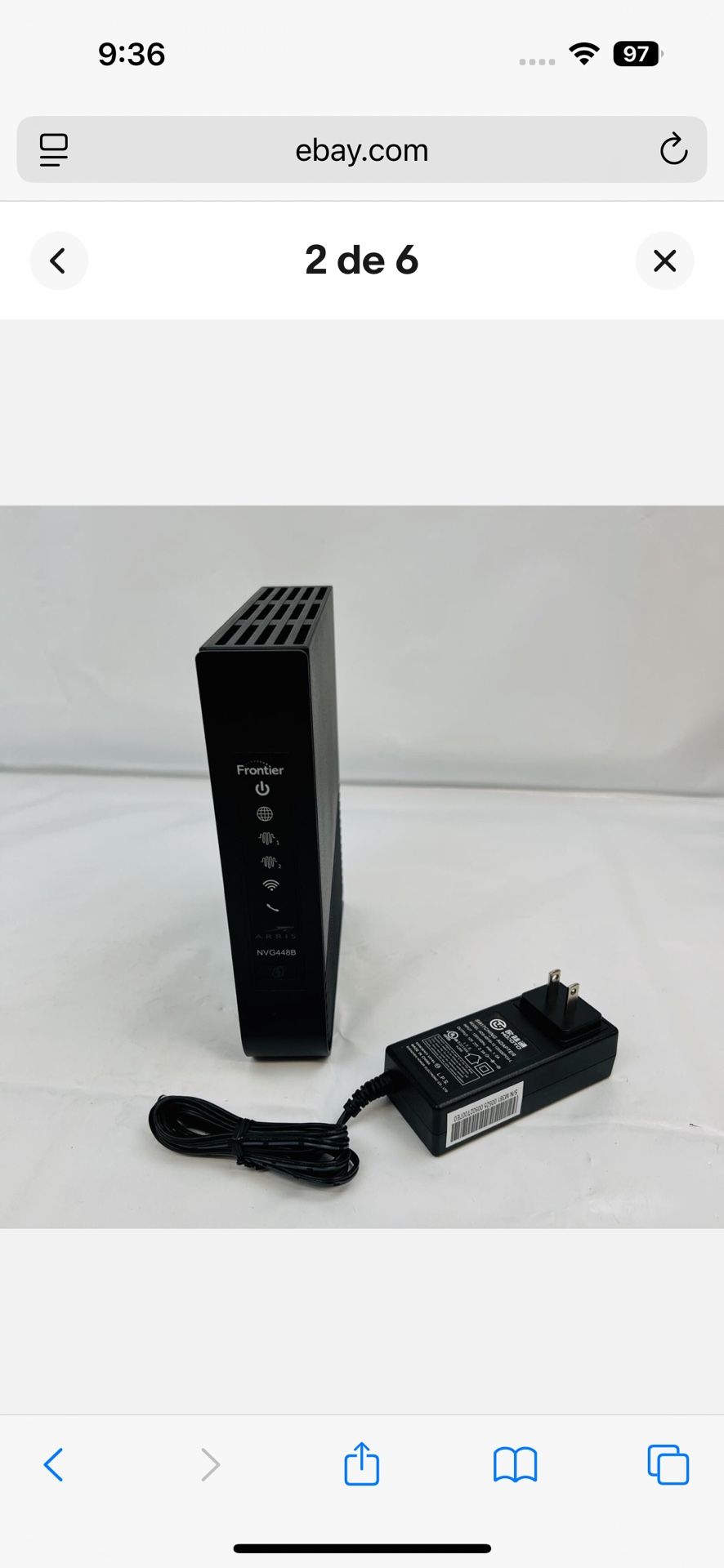 WI-FI Router With Cables INTERNET Fibra Óptica