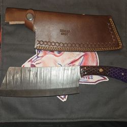 Hand Made Meat Cleaver