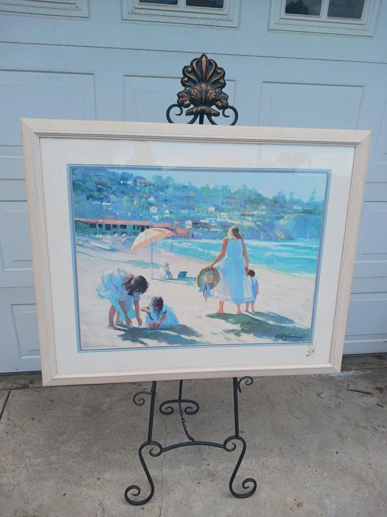 Large Hand Signed Robert Williams Limited Edition 5/500 Framed Print